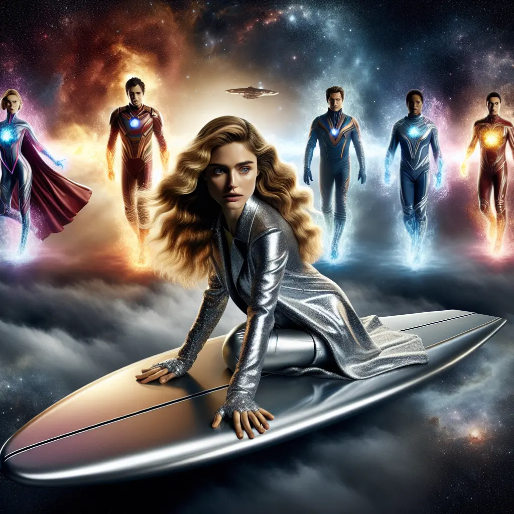 Representación de Julia Garner habla sobre su papel como Silver Surfer en “Los Cuatro Fantásticos: Primeros Pasos” de Marvel