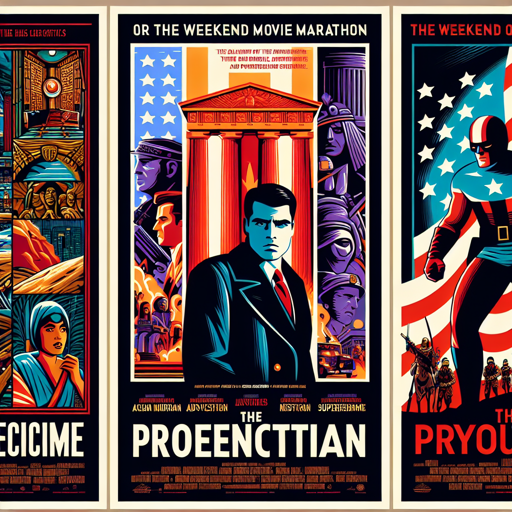 Representación de Las mejores películas para ver este fin de semana: 'El Plan Fenicio', 'La Fiscal', 'Capitán América: Un Nuevo Mundo Valiente' y más